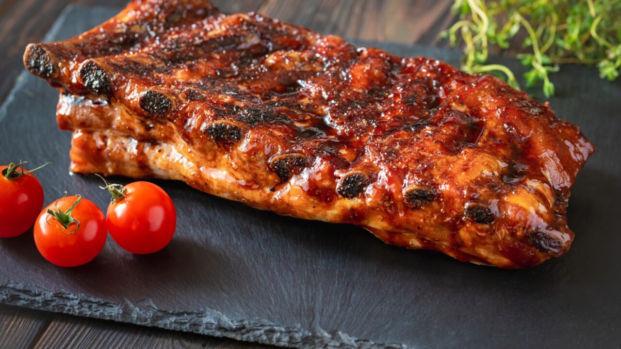 Meal Idea: BBQ Pork Ribs with Refreshing Slaw and Shrimp Rolls | Shady ...