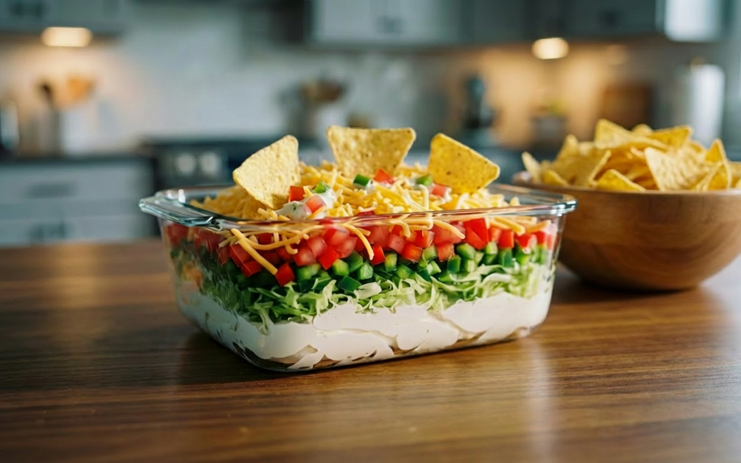 Kickoff Snack: Touchdown Taco Dip