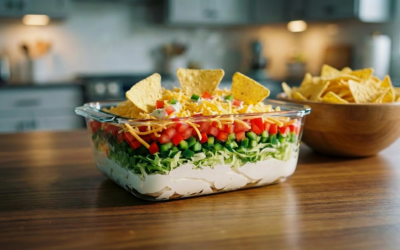 Kickoff Snack: Touchdown Taco Dip