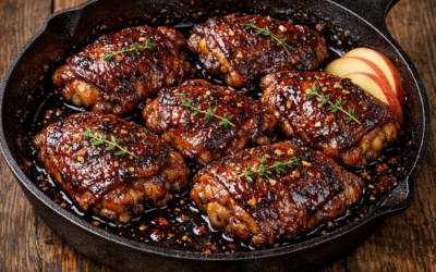 Apple Butter Glazed Chicken Thighs: A Sweet & Savory Lancaster County Favorite