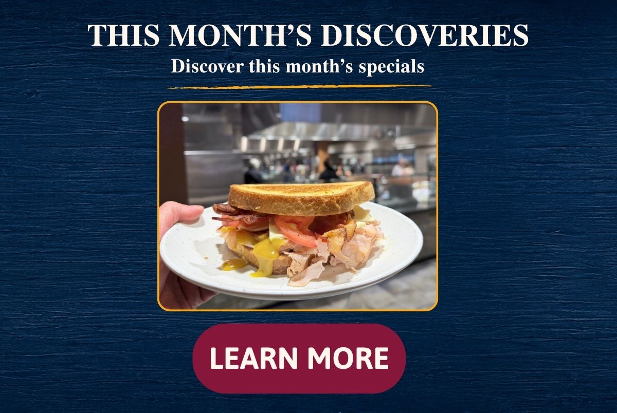 Discover this month's specials